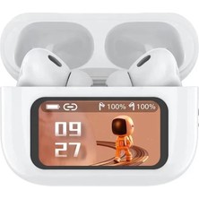 V20 Pro Earphone 2.nesil Aplikasyonlu Anc/enc Dokunmatik Ekranlı Bluetooth Kulaklık