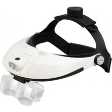 Skygo 5 Mercekli Çok Fonksiyonlu Başlık Tip Işıklı Büyüteç 81001H