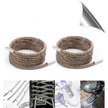 Airyfoot Kristal Taşlı Parlak Taşlı Ayakkabı Bağcığı 100 cm 1 Çift