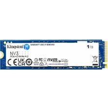 1TB KINGSTON NV3 SNV3S/1000G 6000/4000MB/S M.2 NVMe PCIe 4.0