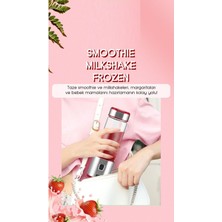 A Plus Şarjlı 6 Bıçaklı Buz Kırıcı Meyve Metal Blender Özelleştirilmiş Taşınabilir Mini Blender