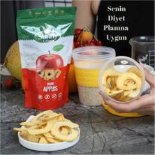 SC Sunny Crisps Kurutulmuş Elma Dilimleri  Atıştırmalık Şekersiz Katkısız 100gr - 5'li Paket