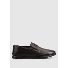 Eclipse Kahve Deri Erkek Ayakkabı