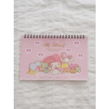 Çılgıntrend Sanrio Kuromi Melody 10 Sayfa Sticker Defteri 1 Adet