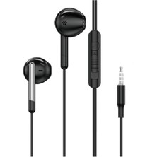 Lucatech Xiaomi Redmi Note 9 Uyumlu Süperbass  Kulaklık 3.5 mm Jack