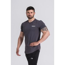 Gymwolves Erkek T-Shirt | Tişört | Erkek Spor T-Shirt | Workout | Füme |