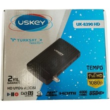 Uskey UK-8390 Mini 1080p Full Hd Uydu Alıcısı TKGS Özellikli