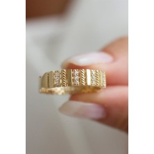 By Milo Jewellery 14 Ayar Altın Tasarım Yüzük