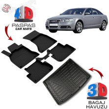 3K Store Audi A6 4d Paspas ve 3D Bagaj Havuzu 2004 2011