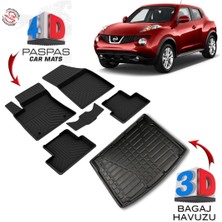 3K Store Nissan Juke 4d Paspas ve 3D Bagaj Havuzu 2011 2014