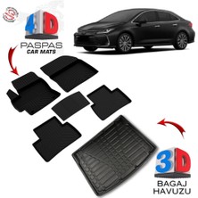 3K Store Toyota Corolla 4d Paspas ve 3D Bagaj Havuzu 2019 ve Üstü