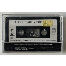 U2 The Joshua Tree Kaset (Orjnal Dönem Kağıt Baskı Kaset)