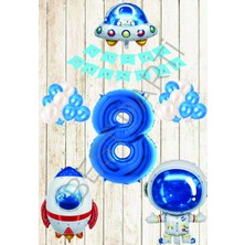 Best Parti Uzay Karakterleri Folyo Balon Seti Yaş 8