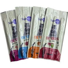 Supreme Cat Sticks Kedi Stick Ödül Maması Karışık Paket 12X3LÜ