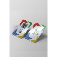 Tecrübe Bilişim [ Yatay ] Google Yorum Kartı Google Harita Nfc & Qr Destekli