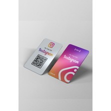 Tecrübe Bilişim Instagram Yorum Kart Nfc & Qr Destekli Kart