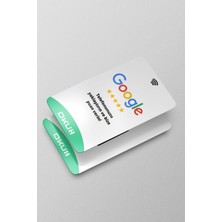 Tecrübe Bilişim Google Yorum Kartı Google Harita Nfc & Qr Destekli