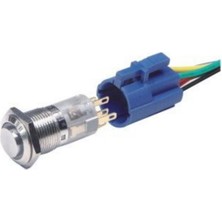 Robo Dünya 19MM Agq Seri Kablolu Soket 5p 1no/1nc