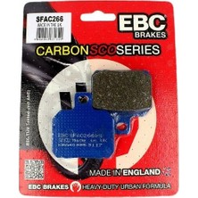 Ebc SFAC266 2004-2006 Piaggio X8 200 Uyumlu Arka Fren Balatası (Brembo Caliper) Karbon Balata