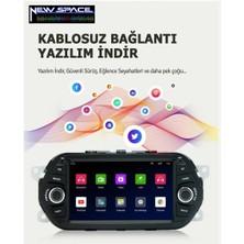 Newspace Fiat Egea Tuşlu Android 4gb Ram 64GB Rom Carplay Navigasyon Multimedya