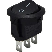 Robo Dünya Yuvarlak Anahtar Siyah 2p 0-1