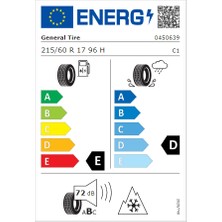 General Tire 215/60 R17 96H Grabber At3 4 Mevsim Lastiği (Üretim Yılı: 2024)