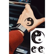 BP Tattoo 3 Boyutlu Mini Boy Yinyang Dövmesi
