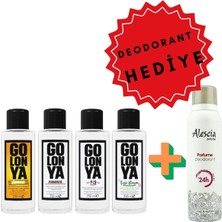 Golonya 4'lü Set - 250 ml Cam Şişe