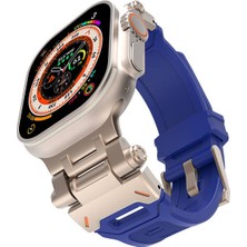 Mobify Watch 10 46MM Metal Başlıklı Ayarlanabilir Silikon Kordon KRD108