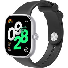 Mobify Xiaomi Redmi Watch 4 Esnek Yapılı Ayarlanabilir Yumuşak Silikon Kordon KRD109