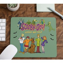 Nino Store Scooby Doo ve Dostları Gizemli Maceralar Dedektiflik Hediyelik Baskılı Mouse Pad