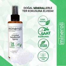 Mineroll Doğal Kristal Deodorant Sprey 150 ml