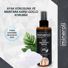 Mineroll Ayak Koku Önleyici Doğal Kristal Deodorant Sprey 150 ml