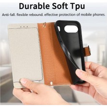 YH Mall Oneplus Nord 4 Için Flip Case Darbeye Aşk Deri Kılıf Cüzdan Fermuar (Yurt Dışından)