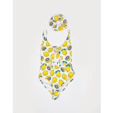 RG Brand UV Korumalı Genç Kız Askılı Tişört Mayo_RG3402