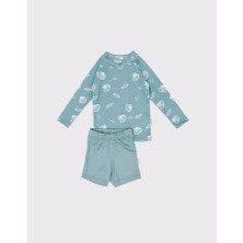 RG Brand UV Korumalı Bebek Uzun Kollu Şort Mayo – Güneş Korumalı Deniz ve Havuz Mayosu
