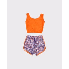 RG Brand Genç Kız UV Korumalı Hızlı Kuruyan Likralı İki Parça Mayo Takımı_RG3337