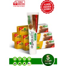 Organicadent Misvaklı Doğal Diş Macunu (5'li Paket)