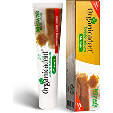 Organicadent Misvaklı Doğal Diş Macunu (3'lü Paket)