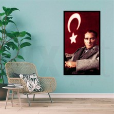 Atatürk ve Bayrak PixArt Sanat Elmas Mozaik Diamond Türkiye 40*60