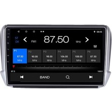 New Space Peugeot 208-2008 Android 4gb Ram 64GB Rom 8 Çekirdek Multimedya