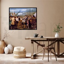 Diego Velazquez Breda'nin Teslim Olması  PixArt Sanat Elmas Mozaik Tablo Diamond Türkiye 56*51