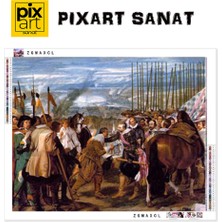 Diego Velazquez Breda'nin Teslim Olması  PixArt Sanat Elmas Mozaik Tablo Diamond Türkiye 56*51