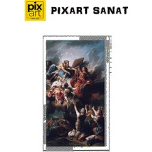 PixArt Ronesans'da Sanat 40 x 60 Elmas Mozaik Tablo