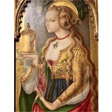 Pix Art Sanat Maria Magdalena Pixart Sanat Elmas Mozaik Tablo Diamond Türkiye  48 x 64 cm