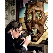 Pix Art Sanat Salvador Dali Pixart Sanat  Elmas Mozaik Tablo Diamond Türkiye 46 x 56 cm