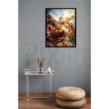 PixArt Ronesans Sanati 38 x 69 Elmas Mozaik Tablo