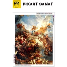 PixArt Ronesans Sanati 38 x 69 Elmas Mozaik Tablo