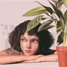 Pix Art Sanat Mathilda  Elmas Mozaik Tablo Diamond Türkiye 51 x 51 cm