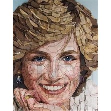 Pix Art Sanat Diana Pixart Sanat Elmas Mozaik Tablo Diamond Türkiye  51 x 66 cm